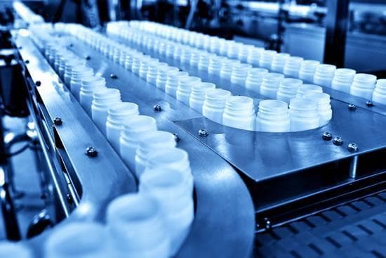 Medicine Bottle In Production Line
