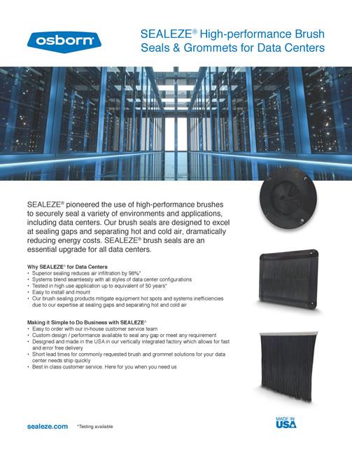 Data Center Product Sales Sheet